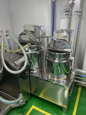 Mezclador Emulsionante De Vacío Fijo Para Laboratorio De Crema Cosmética 10L