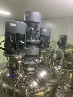 Control PLC higiénico Agitador de mezclador de líquidos con dimensiones personalizadas 500-5000KG de peso
