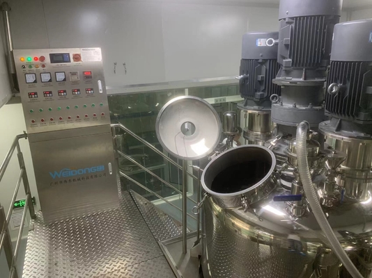 Agitador de mezclador de líquidos personalizado con sistema de vacío 30KW