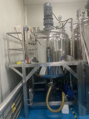 Agitador de mezclador de líquidos personalizado con sistema de vacío 30KW