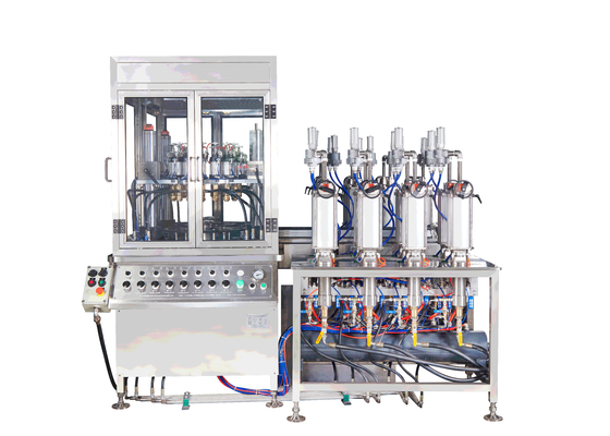 Máquina de llenado de líquido cosmético de control digital AC380V 50HZ 1.1KW
