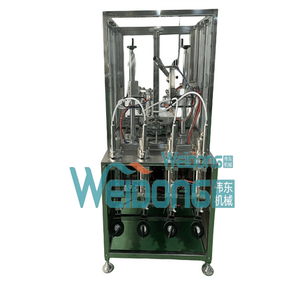 Máquina de llenado automática de alta precisión con bajo nivel de ruido 4 botellas / min