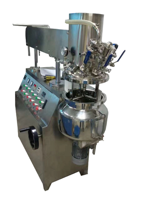 Mezclador Emulsionante De Vacío Fijo Para Laboratorio De Crema Cosmética 10L