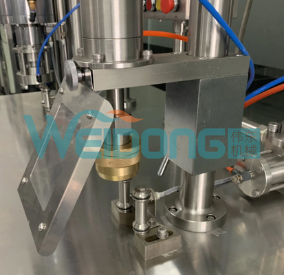 Máquina de llenado de máscaras faciales de 700 ml 0.7-0.85mpa Presión de aire comprimido