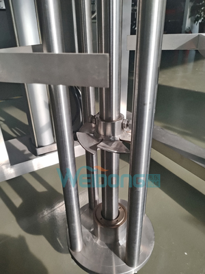 Mezclador de emulsionantes cosméticos 5L-2000L con motor de elevación neumática portátil de 0.37kw-15kw