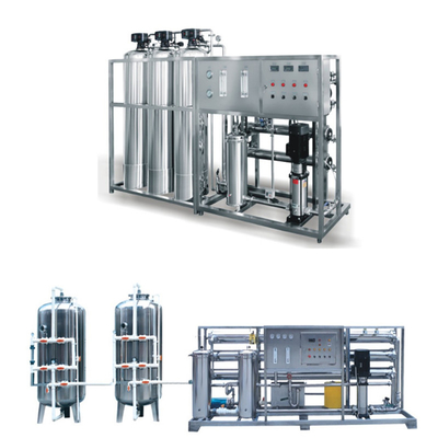 Máquina de purificación de agua RO de 220 V para la calidad del agua de entrada TDS &lt; 1000 ppm