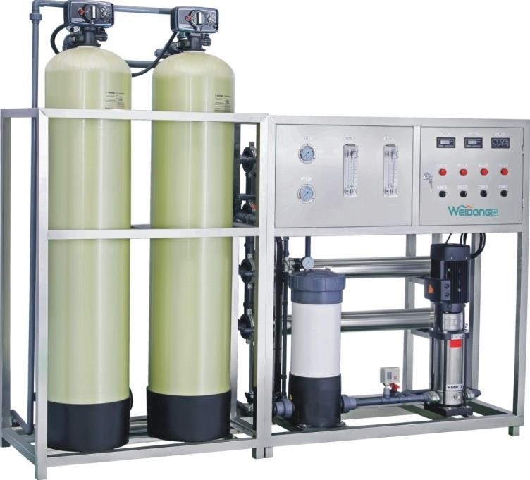 2.5kw 50000L/máquina del purificador del agua del RO de la hora para beber y la producción química