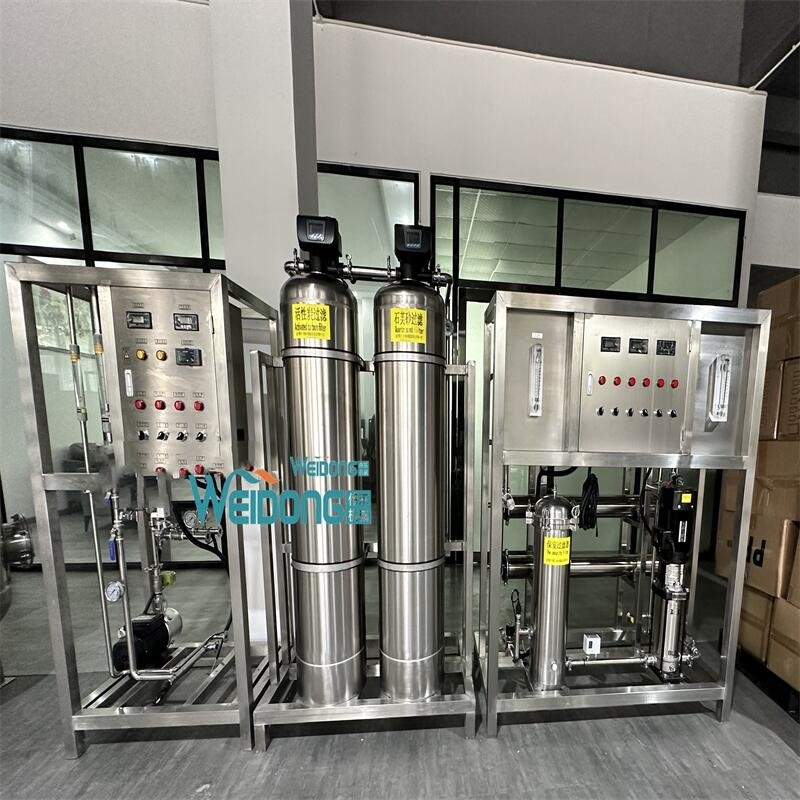 SS 1.0L/min Sistema comercial de agua Ro Filtro de agua de ósmosis inversa doméstico